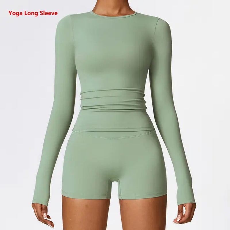 Long Sleeve Yoga Top